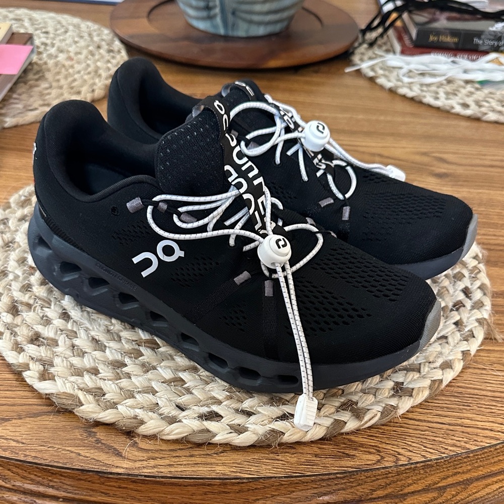 On Running Women's Black Athletic Shoes